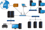 Installation réseau informatique - Miniature