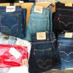 Lot de vetement enfant levis jeans et tee shirt de 0 au 16... - Miniature