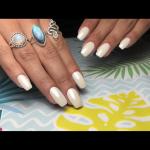 Ongle en gel, chablon, semi permanent, babyboomer - Miniature