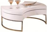 Table basse blanche pivotante / turnaround - Miniature