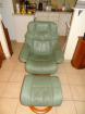 Fauteuil stressless avec pouf - Miniature