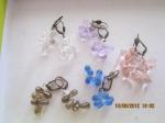 Boucles d'oreilles "gouttes" fait main - Miniature