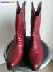 Boots femme santiag bordeaux - Miniature