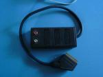 Bloc peritel 3 ports + adaptateur audio noir tbe - Miniature