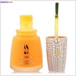 Set manucure design - vernis orange craquele pour ongle - Miniature