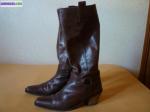 Bottes en cuir 39/40 - Miniature