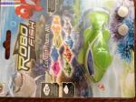 Robo fish neuf -vert 4 couleurs - 4 piles incluses - Miniature